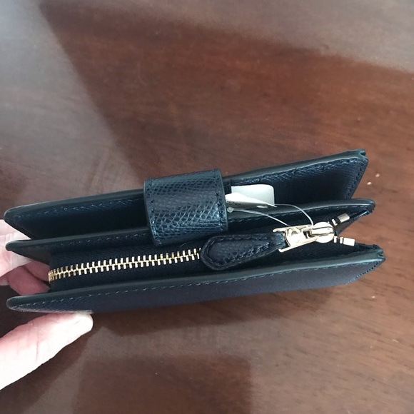 Coach BLUE MULTI Colorblock Leather MINI BENNETT & Wallet NWT - Picture 12 of 16